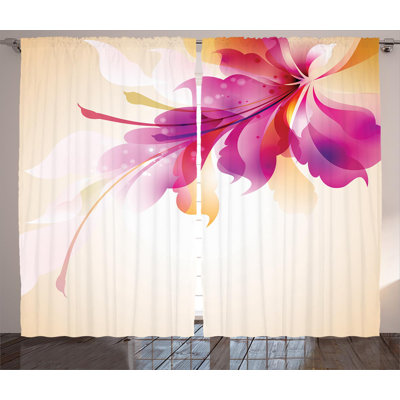 Bright Multi Colored Curtains Wayfair